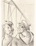 Technisches Personal by Otto Dix, 1922, drypoint, sold Sep 2017