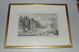 Veduta del Sito, ov'era l'antico Foro Romano by Giovanni Battista Piranesi, etching, sold Sep 2017