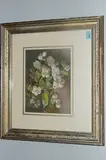 Schneebeerenstrauch by Clementine Stockar-Escher, watercolor, sold Sep 2017