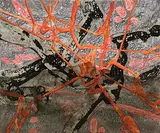 Planimetria 6 by Joan Vilacasas, 1962, mixed media, offered Sep 2017