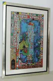 Olympische Spiele München by Friedensreich Hundertwasser, 1971, color screenprint, sold Sep 2017