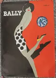 Untitled by Bernard Villemont, 1989, poster, offered Sep 2017