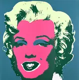 nach "Marilyn by Andy Warhol, color screenprint, offered Sep 2017