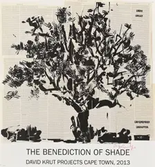 The Benediction of Shade by William Kentridge, giclée print, sold Jul 2025