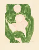 Virga Jesse by Ferdinand Gehr, 1959, watercolor, sold Sep 2017