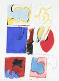 Ohne Titel by Rolf Iseli, mixed media, offered Sep 2017