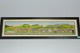 Alpfahrt mit Säntismassiv, 1974 by Alfred Fischli, tempera, sold Sep 2017