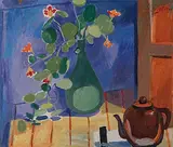 Stillleben mit Kapuzinern by Heinrich Müller, oil on canvas, offered Sep 2017