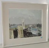 Blick über die Dächer von Paris by Rudolf Zender, oil, offered Sep 2017
