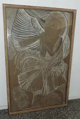 Engel by Helen Dahm, chalk, sold Sep 2017