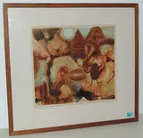 Traumwelten by Hans Rudolf Strupler, mixed media, offered Sep 2017