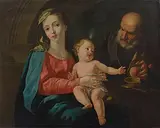Heilige Familie by Lombardei, 1.Hälfte 18.Jh., oil on canvas, offered Jun 2017