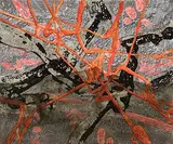 Planimetria 6 by Joan Vilacasas, 1962, mixed media, offered Jun 2017