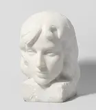 Frauenkopf by Matti Haupt, marble, offered Jun 2017