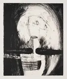 Perfil de Hombre by Rufino Tamayo, 1964, lithograph, sold Jun 2017