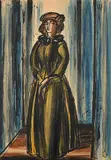 Portrait einer Frau by Vaszary János, watercolor, sold Jun 2017