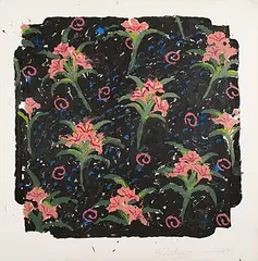 Blackthorne II by Robert Zakanitch, 1979, acrylic, sold Jun 2017