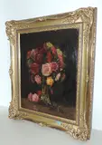 Rosenstilleben by Robert Frank Krauss, 1921, oil on panel, sold Jun 2017