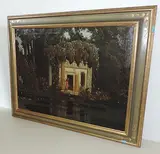 Gralsburg by Max Röder, oil on canvas, sold Jun 2017