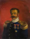 zugeschrieben Portrait eines holländischen Infanteristen, wohl nach einer Miniaturmalerei des 19 by Vladimir Tretchikoff, oil on canvas, offered Jun 2017