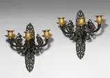 Frankreich, Restauration, um 1820 by 1 Paar Appliken, bronze, offered Jun 2017