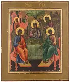 Russisch, 19.Jh by Gastmahl Abrahams, tempera, offered Jun 2017