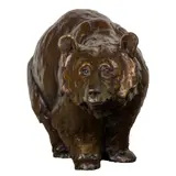 Untitled (Bear) by Gabe Gabel, bronze sculpture, sold Nov 2023