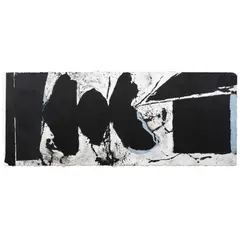 Elegy Black Black by Robert Motherwell, lithograph in colors on white TGL handmade paper, sold Nov 2023