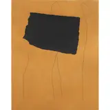 Oy/Yo by Robert Motherwell, 1978, aquatint, sold Nov 2023