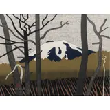 Mt. Fuji (5) by Kiyoshi Saitō, 1980, woodblock print, sold Nov 2023
