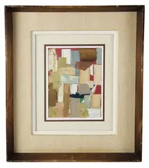 Untitled by Anne Ryan, mixed media collage, sold Aug 2026