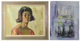 Jamaican woman by Barrington Watson, oil on canvas, sold Aug 2026