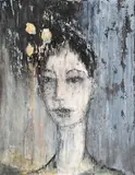Portrait of a Woman by Jenny Jackson, oil on canvas, sold Sep 2025