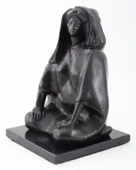 Untitled by Francisco Zúñiga, 1977, Bronze Sculpture, sold Feb 2025