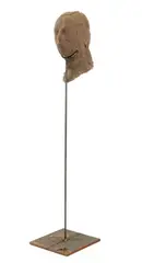 Head Sculpture by Magdalena Abakanowicz, circa 2000, Mixed Media, sold Mar 2025