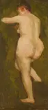 Baigneuse", um 1900 by René Victor Auberjonois, oil on canvas, offered Jun 2017