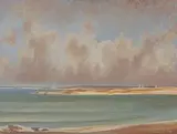 Île de Bretagne, 1930 by Rodolphe-Théophile Bosshard, oil on canvas, offered Jun 2017