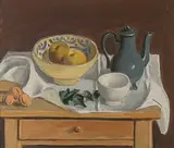 Nature morte", 1953 by Wilhelm Gimmi, oil on canvas, offered Jun 2017