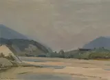 Bois de Finges by Gérard de Palézieux, oil on canvas, offered Jun 2017