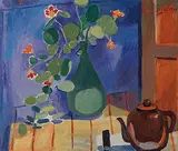 Stillleben mit Kapuzinern by Heinrich Müller, oil on canvas, offered Jun 2017