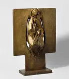 Abstrakte Figur by Franz Fischer, bronze, sold Jun 2017