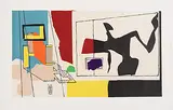 Femme à la fenêtre by Le Corbusier, 1958, color lithograph, sold Jun 2017