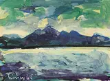 Seelandschaft by Carl Walter Liner, 1960, gouache, sold Jun 2017