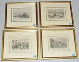 Baldegg / Eschenbach / Meggenhorn / Willisau by Kanton Luzern, etching, sold Jun 2017