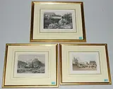 Goldau / Ingenbohl / Muotathal by Kanton Schwyz, lithograph, sold Jun 2017