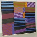 Sperren", 1963 by Gisela Andersch, oil on canvas, offered Jun 2017