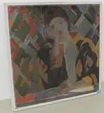 Junge Frau in Gedanken by Heinrich Müller, oil on canvas, sold Jun 2017