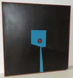 Ohne Titel, 1973 by Gian Pedretti, oil on canvas, sold Jun 2017