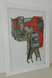 Hühnerhändler by Rudolf Mirer, 1985, color lithograph, sold Jun 2017
