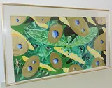 Ohne Titel by Claude Sandoz, 1987, gouache, sold Jun 2017